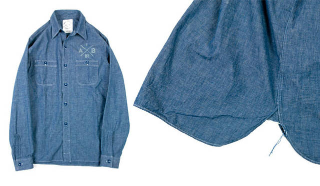 <strong>BEAMS｜ビームス</strong>　BUZZ RICKSON’Sシャンブレーシャツ1万4175円（ビームス）
