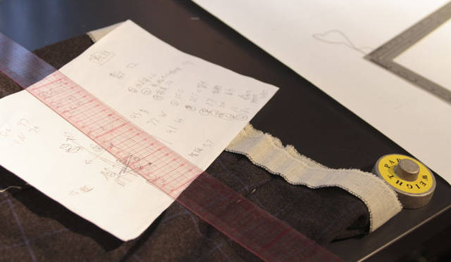 <strong>連載 第14回｜信國太志</strong>　テーラーサロン『THE CRAFTIVISM taishi nobukuni』　日仏英の技法をオリジナルにミックスしています。