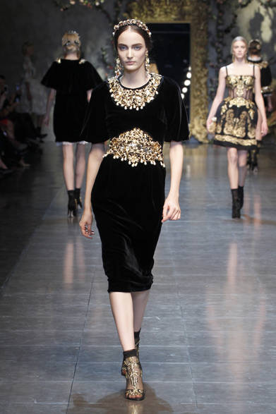<strong>DOLCE&GABBANA｜ドルチェ＆ガッバーナ</strong>　2012-13年秋冬コレクション速報