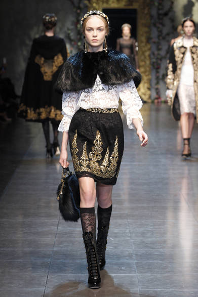 <strong>DOLCE&GABBANA｜ドルチェ＆ガッバーナ</strong>　2012-13年秋冬コレクション速報