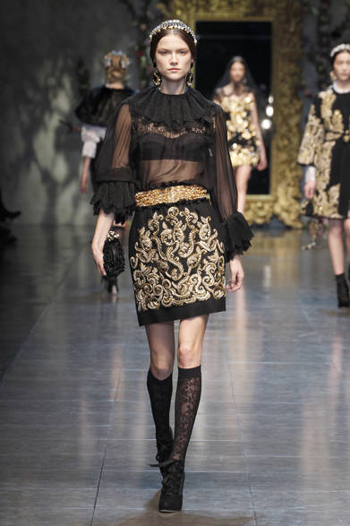 <strong>DOLCE&GABBANA｜ドルチェ＆ガッバーナ</strong>　2012-13年秋冬コレクション速報