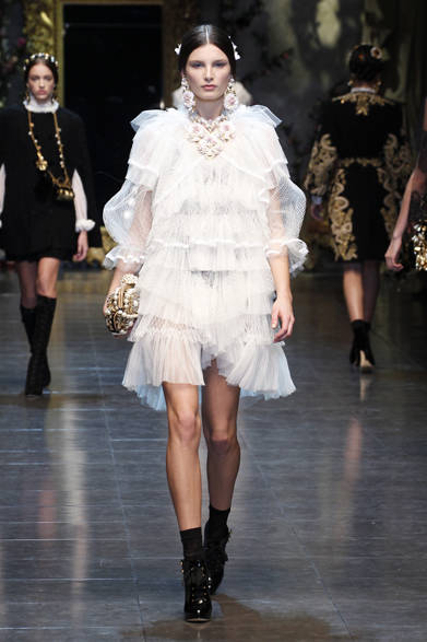 <strong>DOLCE&GABBANA｜ドルチェ＆ガッバーナ</strong>　2012-13年秋冬コレクション速報