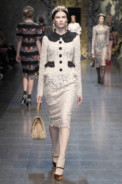 <strong>DOLCE&GABBANA｜ドルチェ＆ガッバーナ</strong>　2012-13年秋冬コレクション速報