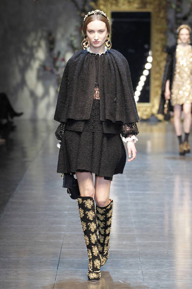 <strong>DOLCE&GABBANA｜ドルチェ＆ガッバーナ</strong>　2012-13年秋冬コレクション速報