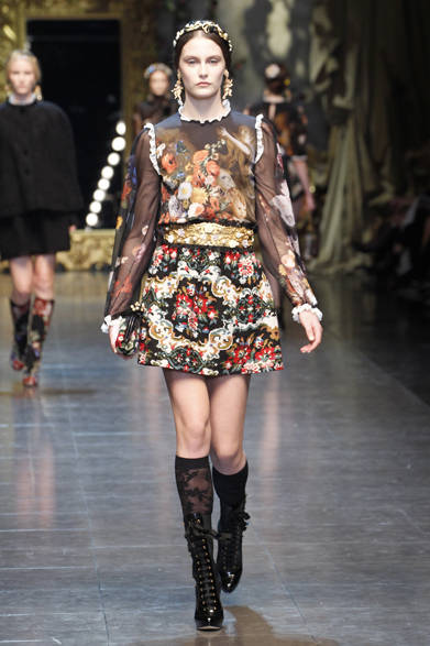 <strong>DOLCE&GABBANA｜ドルチェ＆ガッバーナ</strong>　2012-13年秋冬コレクション速報