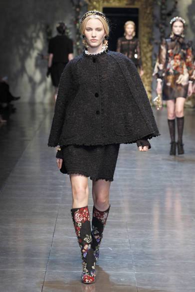 <strong>DOLCE&GABBANA｜ドルチェ＆ガッバーナ</strong>　2012-13年秋冬コレクション速報