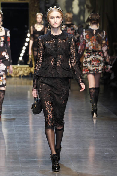 <strong>DOLCE&GABBANA｜ドルチェ＆ガッバーナ</strong>　2012-13年秋冬コレクション速報