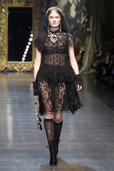 <strong>DOLCE&GABBANA｜ドルチェ＆ガッバーナ</strong>　2012-13年秋冬コレクション速報