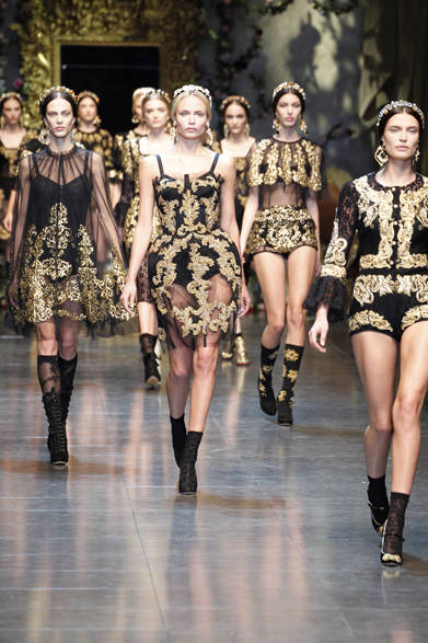 <strong>DOLCE&GABBANA｜ドルチェ＆ガッバーナ</strong>　2012-13年秋冬コレクション速報
