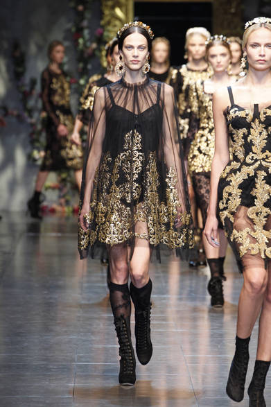 <strong>DOLCE&GABBANA｜ドルチェ＆ガッバーナ</strong>　2012-13年秋冬コレクション速報