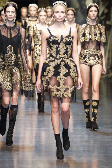 <strong>DOLCE&GABBANA｜ドルチェ＆ガッバーナ</strong>　2012-13年秋冬コレクション速報