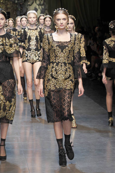 <strong>DOLCE&GABBANA｜ドルチェ＆ガッバーナ</strong>　2012-13年秋冬コレクション速報