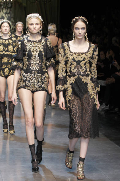 <strong>DOLCE&GABBANA｜ドルチェ＆ガッバーナ</strong>　2012-13年秋冬コレクション速報