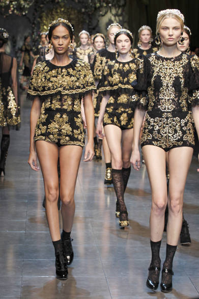 <strong>DOLCE&GABBANA｜ドルチェ＆ガッバーナ</strong>　2012-13年秋冬コレクション速報
