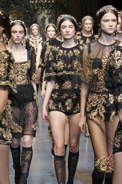 <strong>DOLCE&GABBANA｜ドルチェ＆ガッバーナ</strong>　2012-13年秋冬コレクション速報