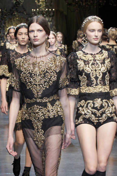 <strong>DOLCE&GABBANA｜ドルチェ＆ガッバーナ</strong>　2012-13年秋冬コレクション速報