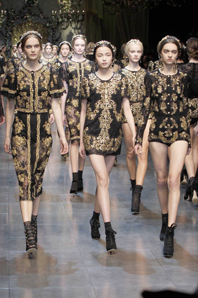 <strong>DOLCE&GABBANA｜ドルチェ＆ガッバーナ</strong>　2012-13年秋冬コレクション速報