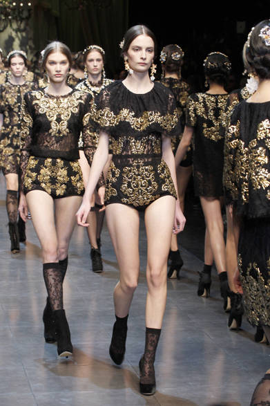 <strong>DOLCE&GABBANA｜ドルチェ＆ガッバーナ</strong>　2012-13年秋冬コレクション速報