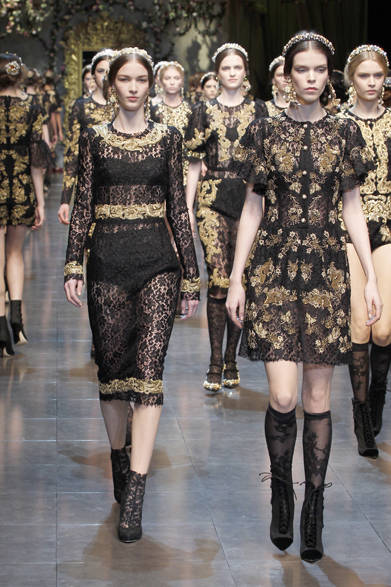 <strong>DOLCE&GABBANA｜ドルチェ＆ガッバーナ</strong>　2012-13年秋冬コレクション速報