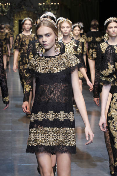 <strong>DOLCE&GABBANA｜ドルチェ＆ガッバーナ</strong>　2012-13年秋冬コレクション速報