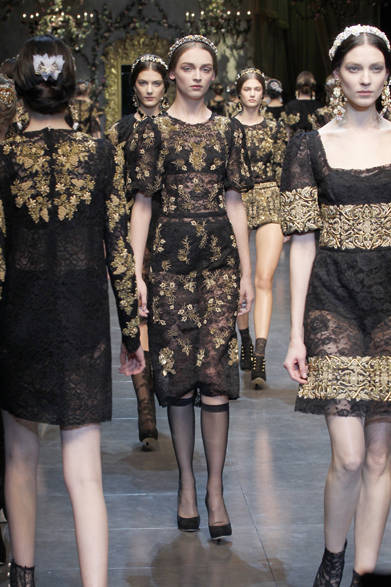 <strong>DOLCE&GABBANA｜ドルチェ＆ガッバーナ</strong>　2012-13年秋冬コレクション速報