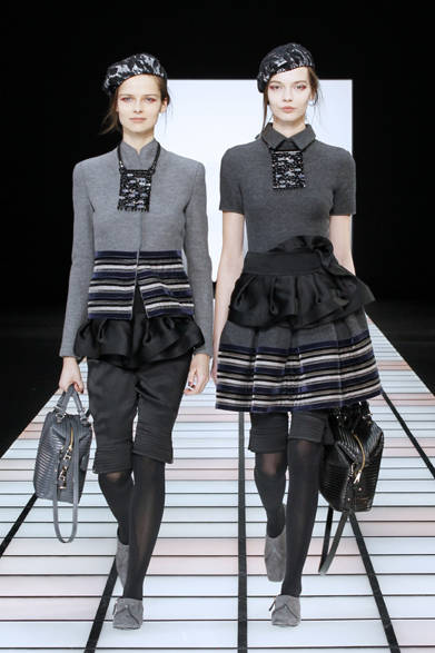 <strong>EMPORIO ARMANI｜エンポリオ アルマーニ</strong>　2012-13年秋冬コレクション速報