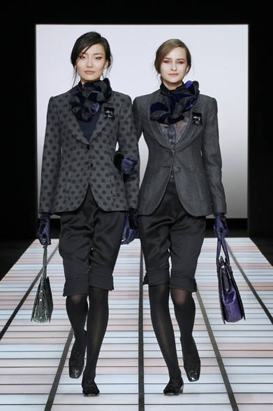 <strong>EMPORIO ARMANI｜エンポリオ アルマーニ</strong>　2012-13年秋冬コレクション速報