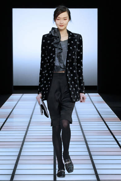 <strong>EMPORIO ARMANI｜エンポリオ アルマーニ</strong>　2012-13年秋冬コレクション速報