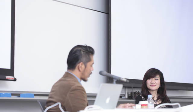 <strong>信國太志×中野香織　明治大学　白熱ファッション講座</strong>