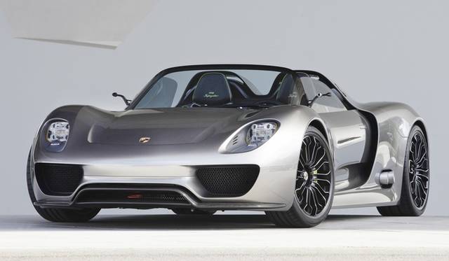 <strong>Porsche 918 Spider｜ポルシェ918スパイダー</strong>　2010年のジュネーブ国際モーターショーで発表された918スパイダー コンセプト