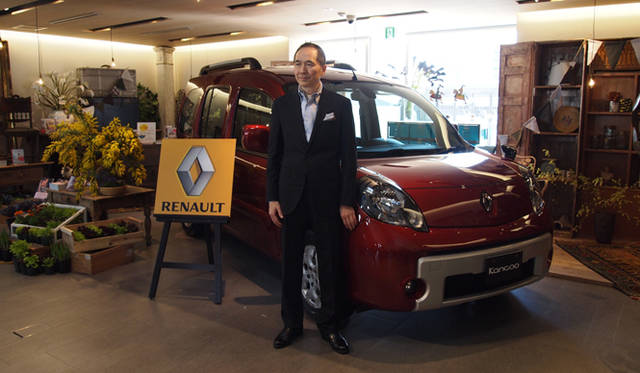 <strong>RENAULT KANGOO IMAGE｜ルノー カングー イマージュ</strong>　ルノー・ジャポン COO 大極司氏