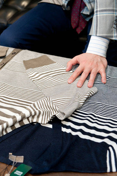 <strong> STRASBURGO｜ストラスブルゴ</strong>　カーディガン7万3500円（クルチアーニ／ストラスブルゴ）