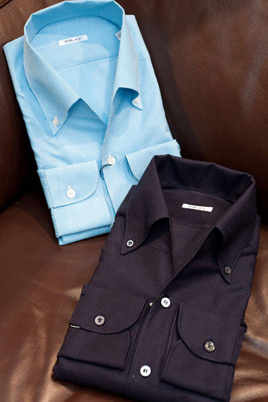 <strong> STRASBURGO｜ストラスブルゴ</strong>　シャツ5万6700円（フライ／ストラスブルゴ）