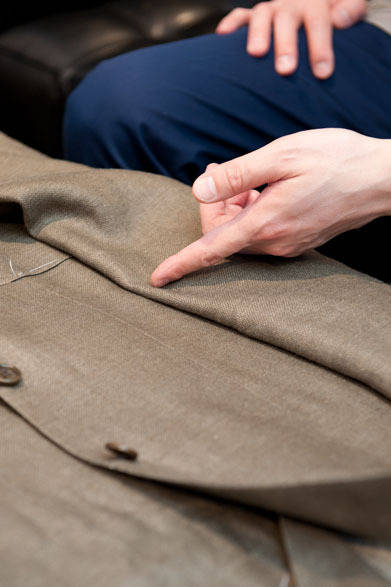 <strong> STRASBURGO｜ストラスブルゴ</strong>　ジャケット16万1700円（サルトリオ／ストラスブルゴ）