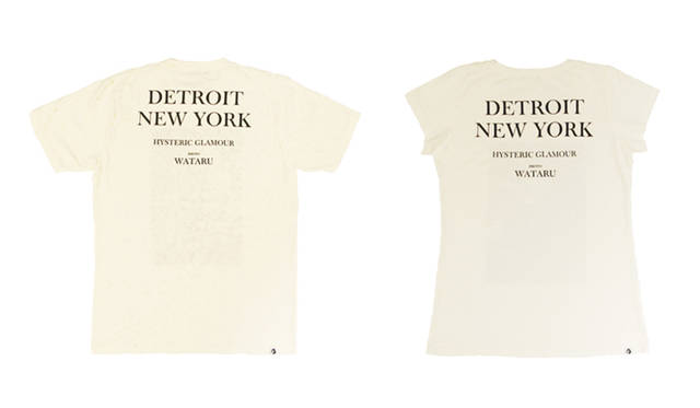 <strong>HYSTERIC GLAMOUR│ヒステリックグラマー</strong>　Tシャツバックスタイル　メンズ、ウィメンズTシャツ　各1万290円