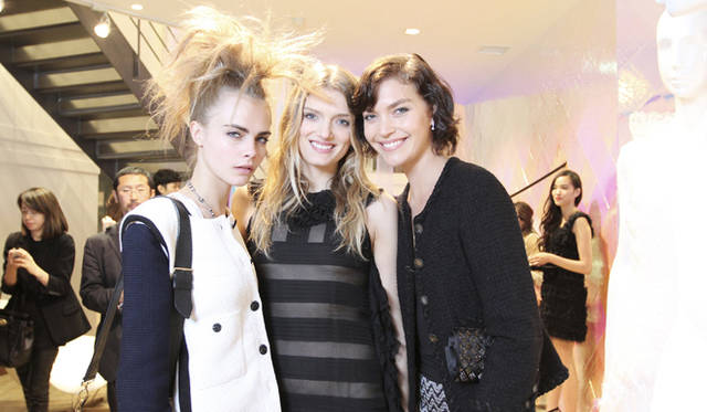 <strong>CHANEL│シャネル</strong>　東京ポップアップブティックオープニングのようす