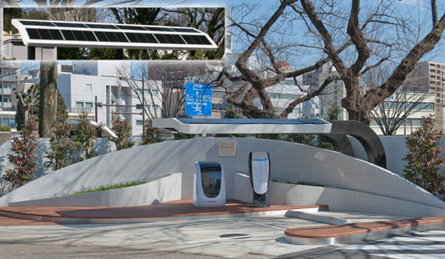 <strong>ソーラー水素ステーション</strong>｜二酸化炭素をいっさい排出しない、日本初のソーラー水素ステーション