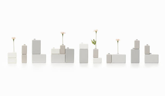<strong>nendo｜ネンド</strong>　「trial & error」 1%products block vase
