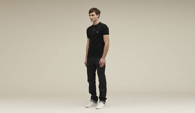 <strong>Kitsuné Parisien｜キツネ パリジャン</strong>　Polo Parisien Polo｜100％ cotton、フランス製 1万9950円