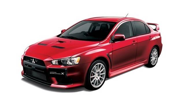 <strong>三菱 ランサーエボリューションX｜Mitsubishi Lancer Evolution X</strong>　（写真は日本仕様）