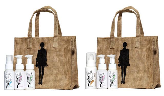 　松浦美穂が提案する、あらたな美へのアプローチ<br /><br />エピキュリアン スターターキット A　3675円<br />ミニサイズのシャンプー ノーマル（45mL）、コンディショナー ノーマル（45mL）に、化粧水としても使用できるヘアミスト ナチュラル（45mL）をセットした、TWIGGYオリジナルバッグ付スターターキット。<br /><br />エピキュリアン スターターキット B　3885円<br />ミニサイズのシャンプー ノーマル（45mL）、コンディショナー ノーマル（45mL）に、髪に健康的なツヤを与えるヘアムース（80mL）をセットした、TWIGGYオリジナルバッグ付スターターキット。