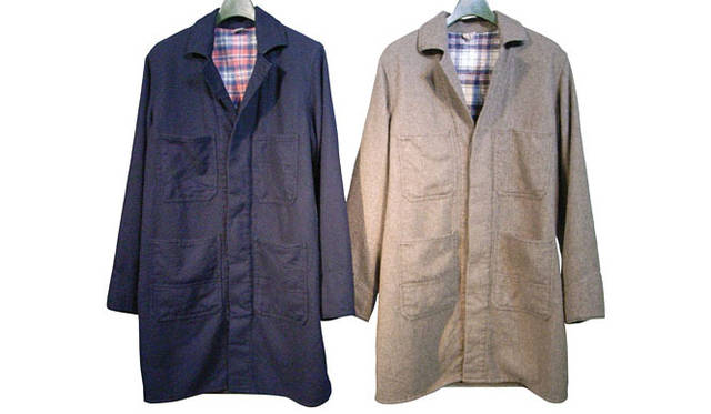 <strong>WORK for PLAY NUMERO UNO｜ワーク フォー プレイ ヌメロ ウーノ</strong>　独特のユーズド感をプラスした人気アイテム。SHOP COAT 各3万9900円