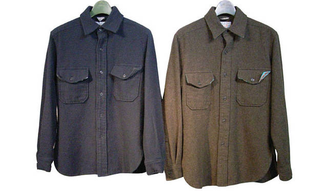 <strong>WORK for PLAY NUMERO UNO｜ワーク フォー プレイ ヌメロ ウーノ</strong>　ミリタリーシャツの代表的シャツであるCPOシャツをアレンジ。CPO SHIRT 各1万9950円