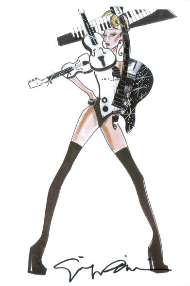 <strong>GIORGIO ARMANI｜ジョルジオ アルマーニ</strong>　レディー・ガガ「ボーン・ディス・ウェイ・ボール」アジアツアー特別衣装をデザイン