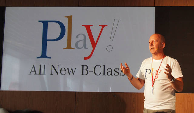 <strong>Mercedes-Benz B-Class｜メルセデス・ベンツ Bクラス</strong>　メルセデス・ベンツ日本 代表取締役社長 兼 CEO ニコラス・スピークス氏