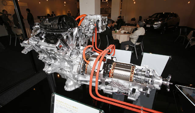 <strong>2段変速式リダクション機構付 ハイブリッドトランスミッション</strong>