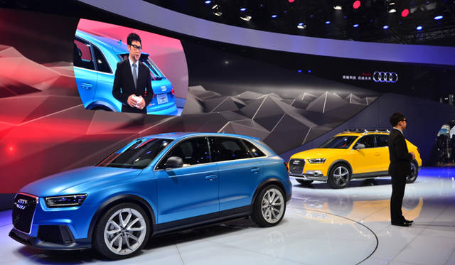 <strong>Audi RS Q3 Concept & Q3 jinlong yufeng｜アウディ RS Q3コンセプト & Q3 金龍馭風</strong>