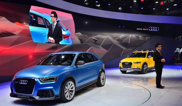 <strong>Audi RS Q3 Concept & Q3 jinlong yufeng｜アウディ RS Q3コンセプト & Q3 金龍馭風</strong>