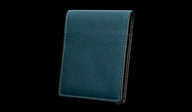 <strong>inquest｜インクエスト</strong>　W8×H10.5×D1cm。名刺入れ1万2600円（インクエスト／ヴィンテージ リバイバル プロダクションズ）