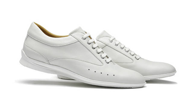 <strong>JOHN LOBB｜ジョンロブ</strong>　“JOHN LOBB for ASTON MARTIN”モデル「Winner Sport（ウィナースポーツ）」　with Sporty Stratos White Rubber Sole（Frost White Racing Calf）